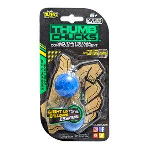 THUMB CHUCKS EDP Control The Roll BLUE Skill Play NEW Sealed